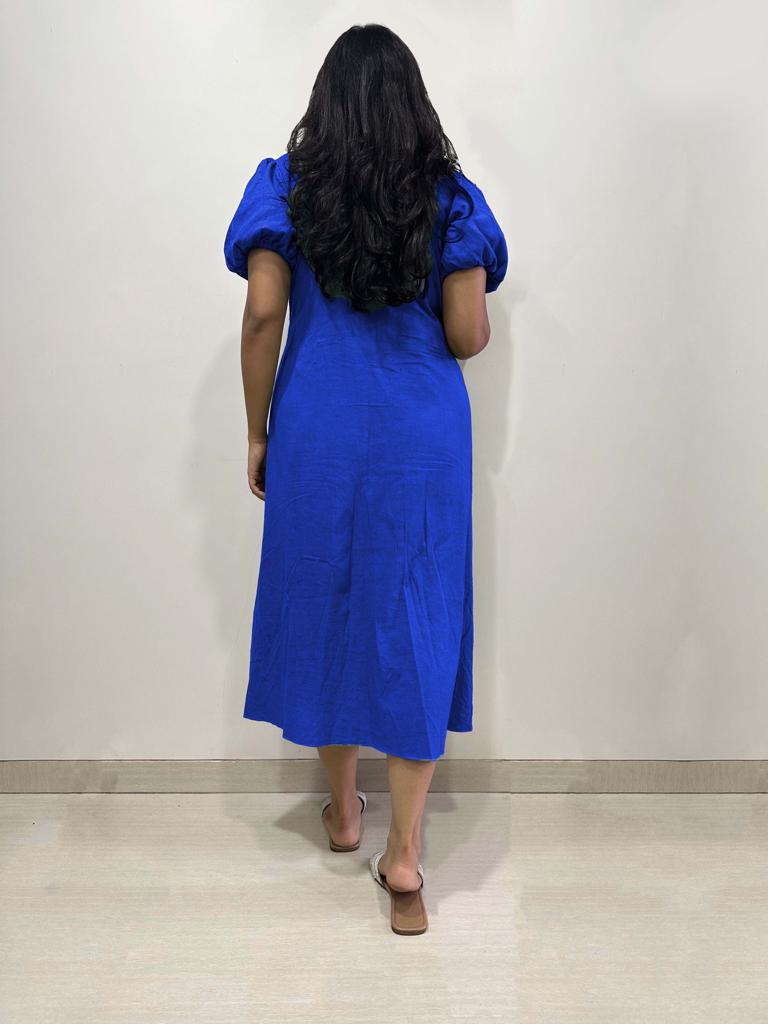 KNOT DRESS - WHITE