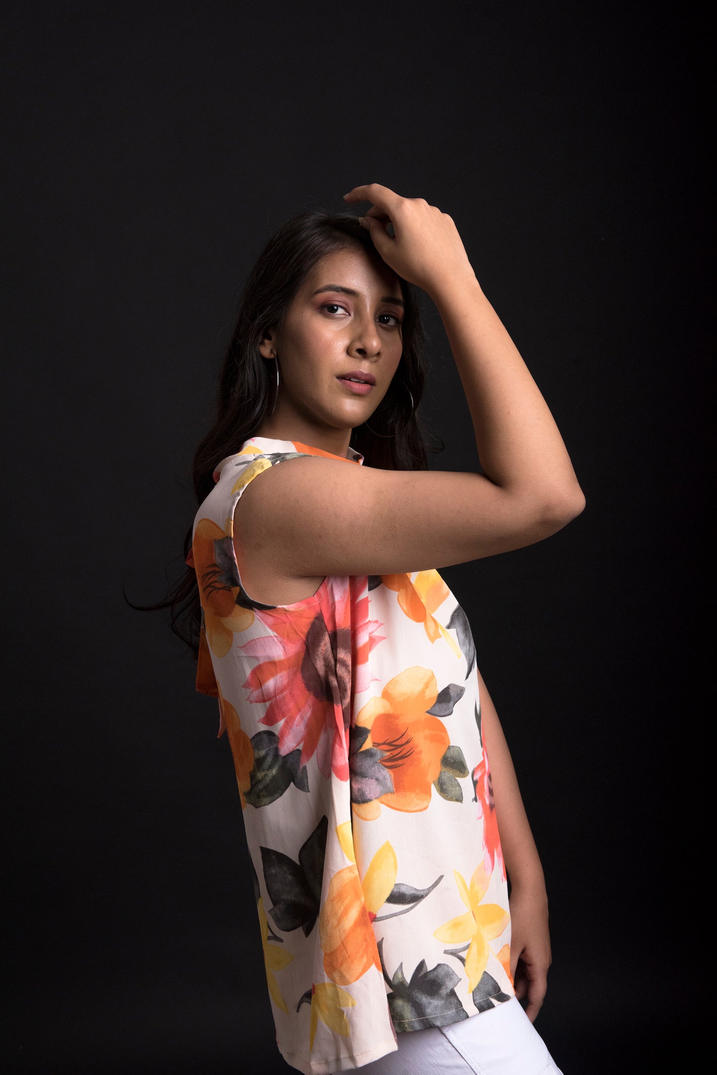 FLORAL TOP