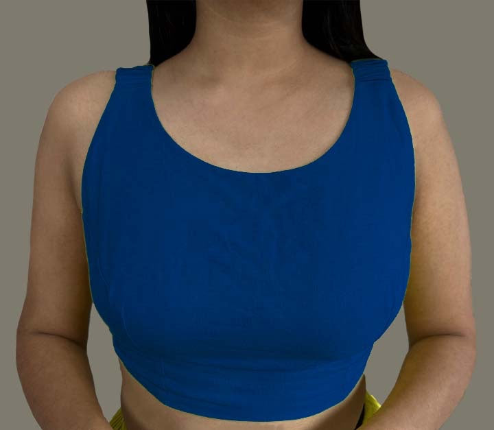 LINEN TOP - YELLOW-GREEN