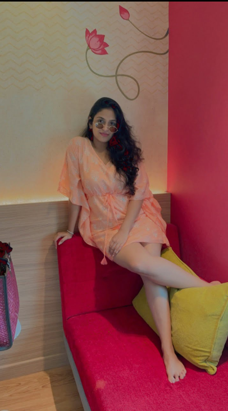 PINK PRINTED KAFTAN
