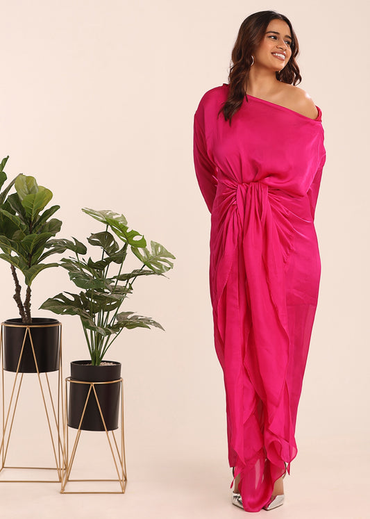 KNOT DRESS EDITION - CERISE PINK