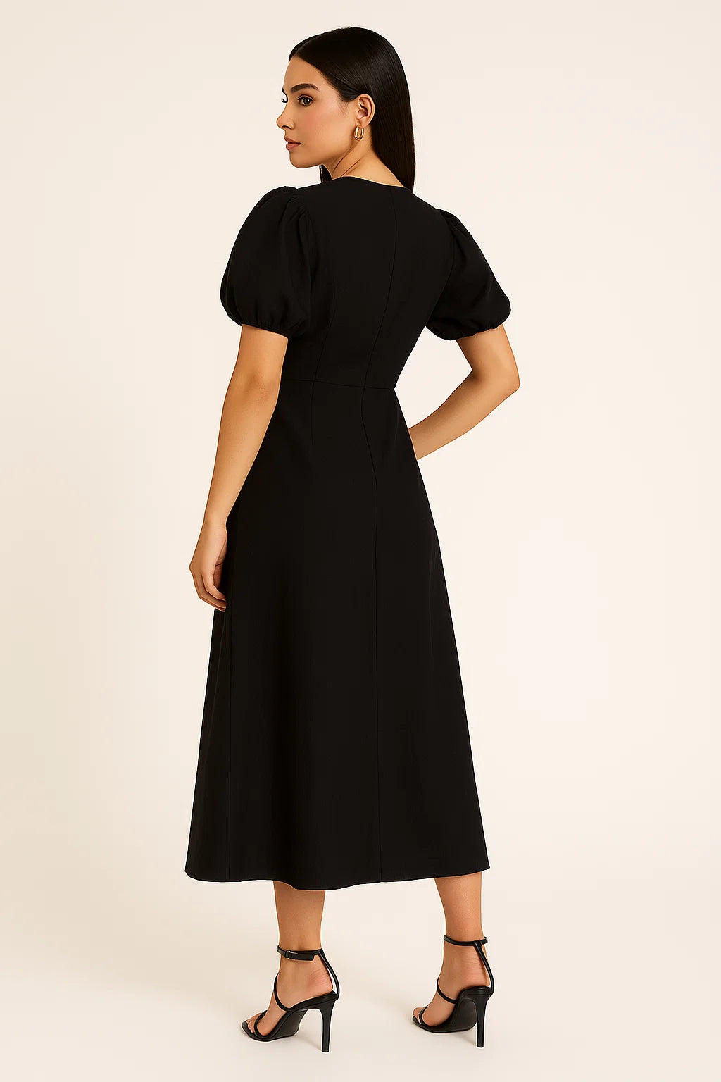 KNOT DRESS - WHITE