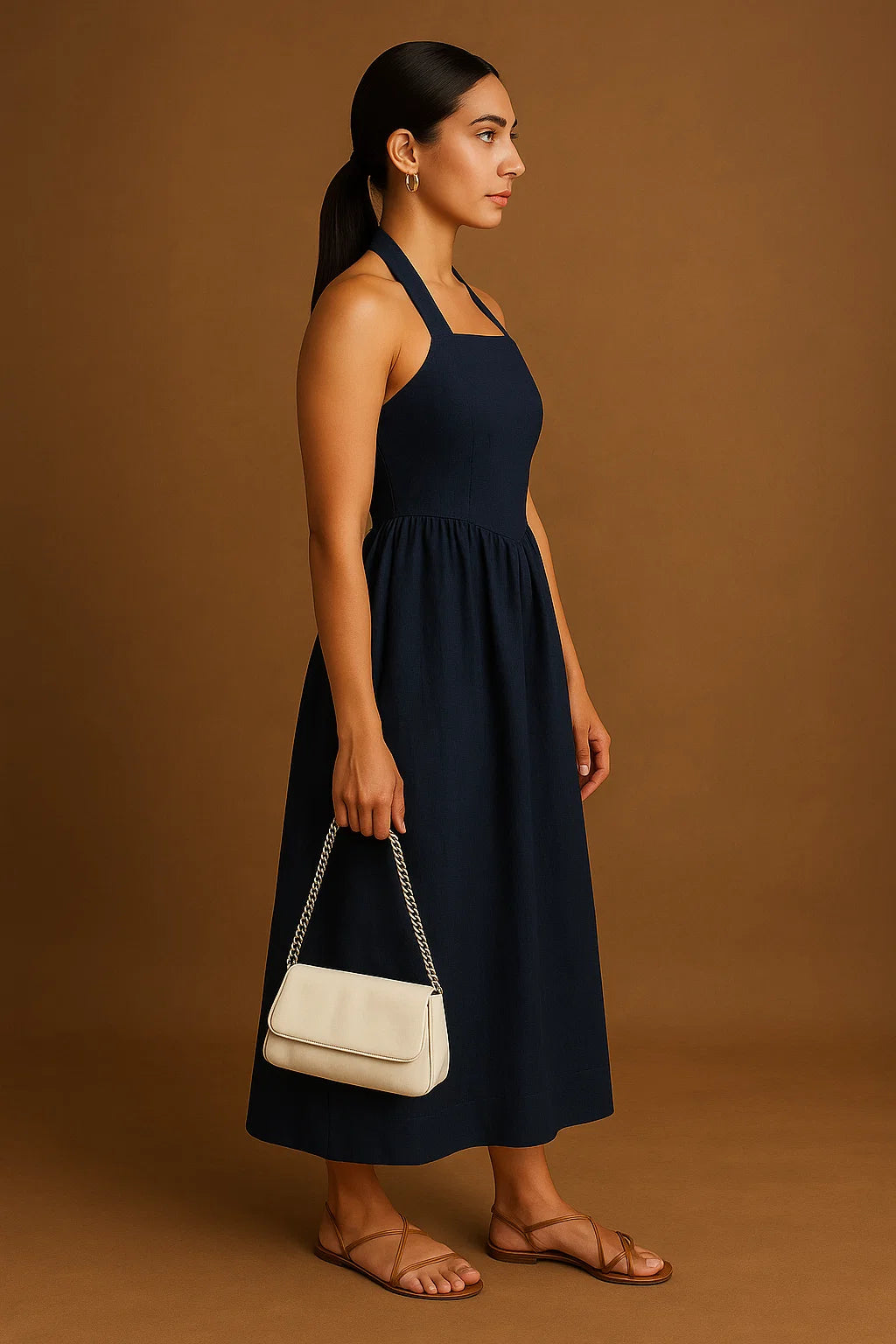 PEONY HALO IN PURE COTTON DRESS - LIGHT PINK