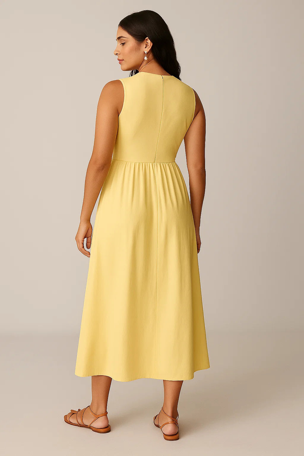 SWEET PEA DRESS - BUTTER YELLOW