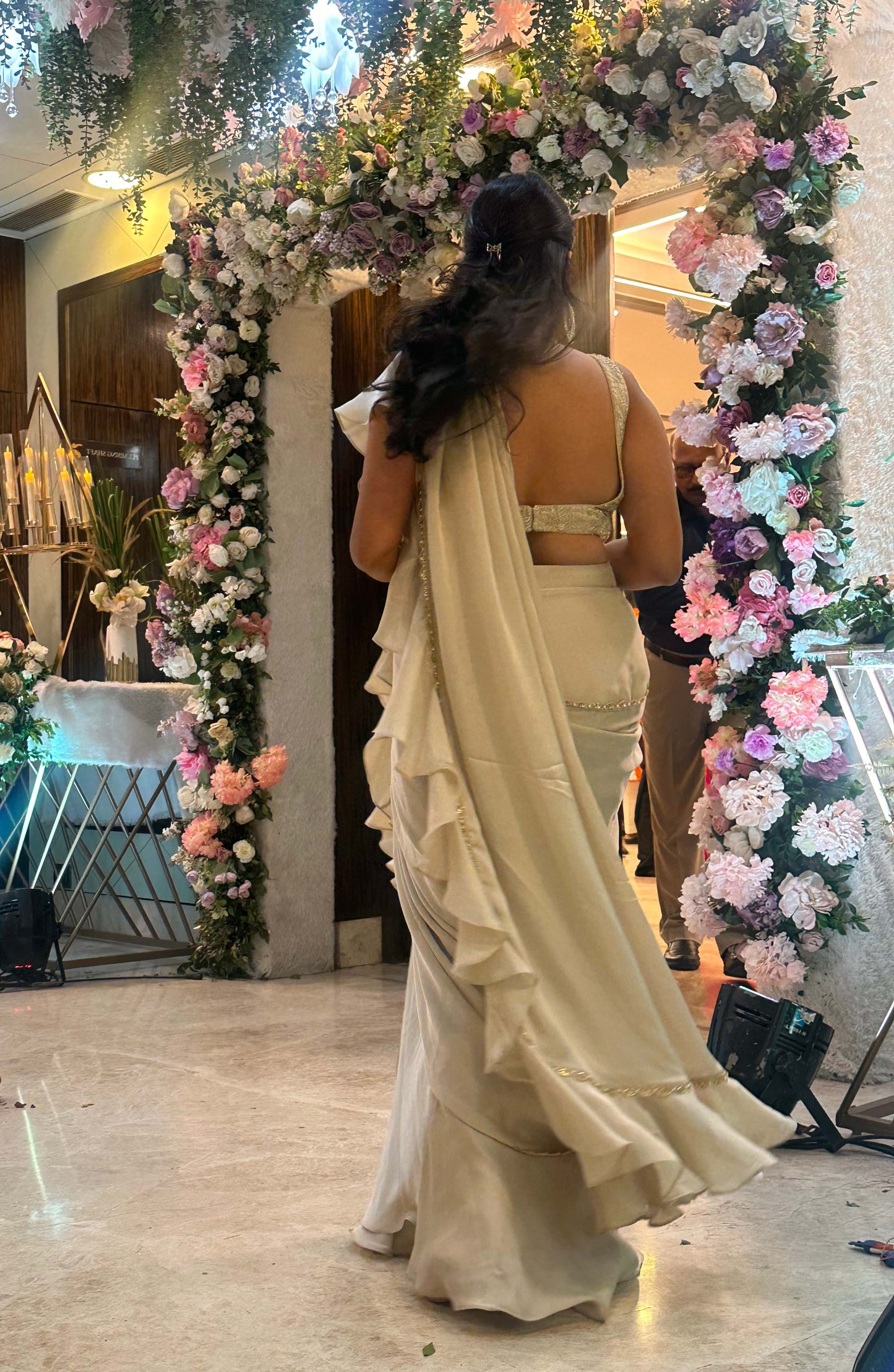 PRE-DRAPED SAREE WITH BLOUSE EDITION
