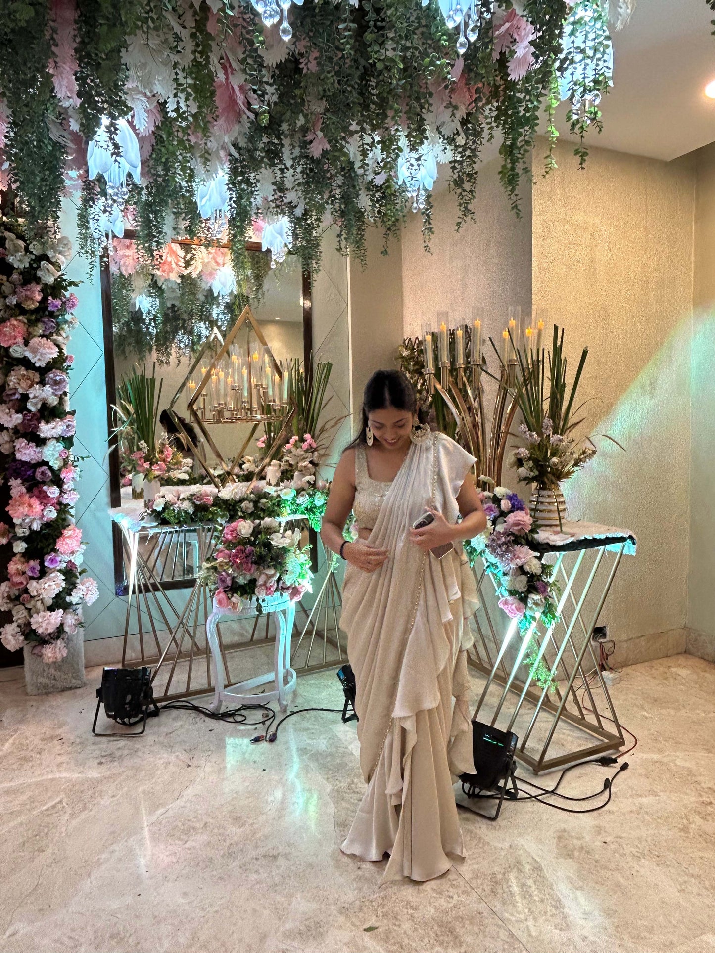 PRE-DRAPED SAREE WITH BLOUSE EDITION
