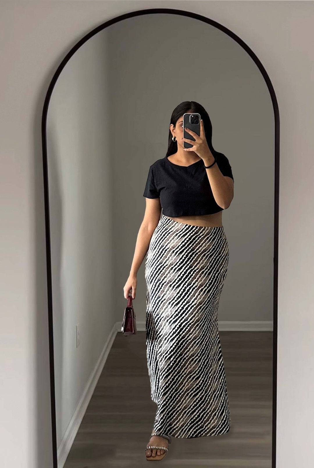 STRIPED SKIRT