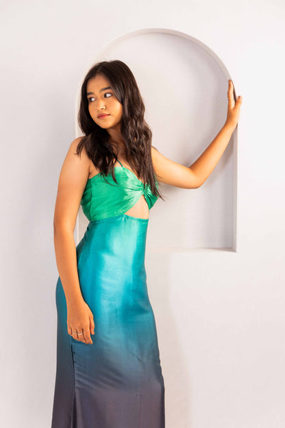 SHADED SEA DRESS