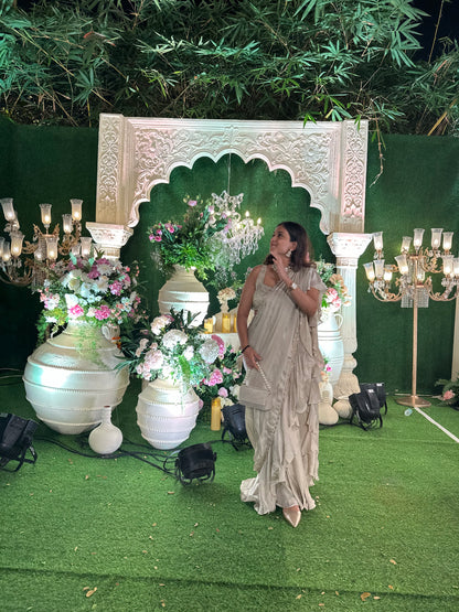 PRE-DRAPED SAREE WITH BLOUSE EDITION