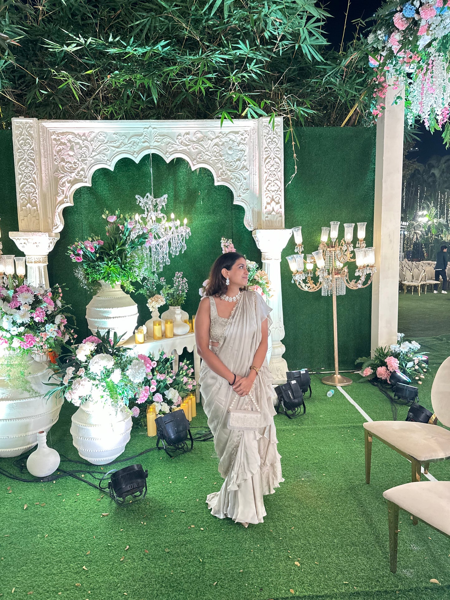 PRE-DRAPED SAREE WITH BLOUSE EDITION