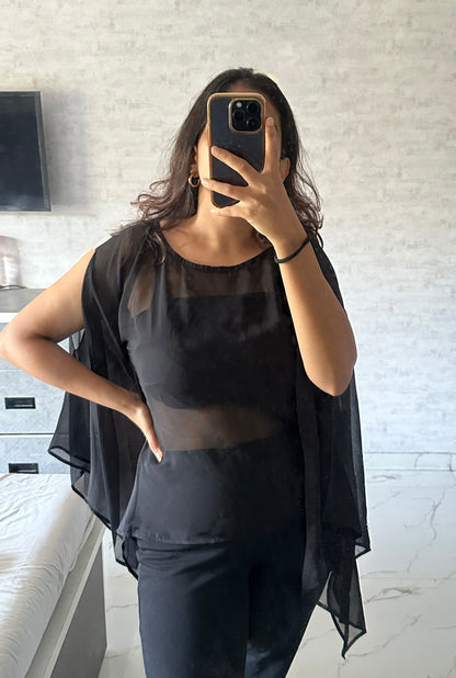 SHEER TOP - PINK