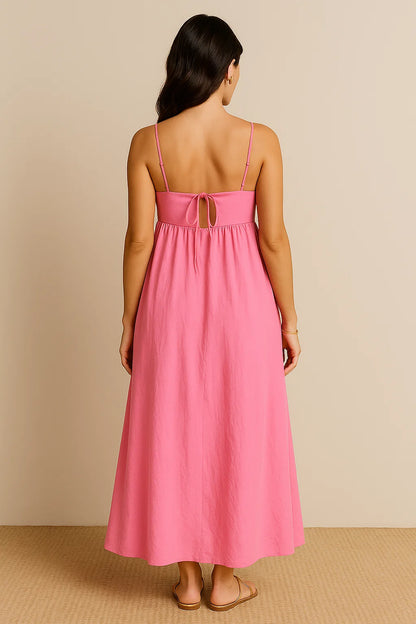 IRIS DRESS - BUTTER YELLOW