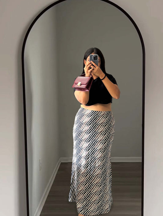 STRIPED SKIRT