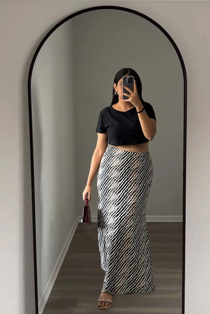 STRIPED SKIRT